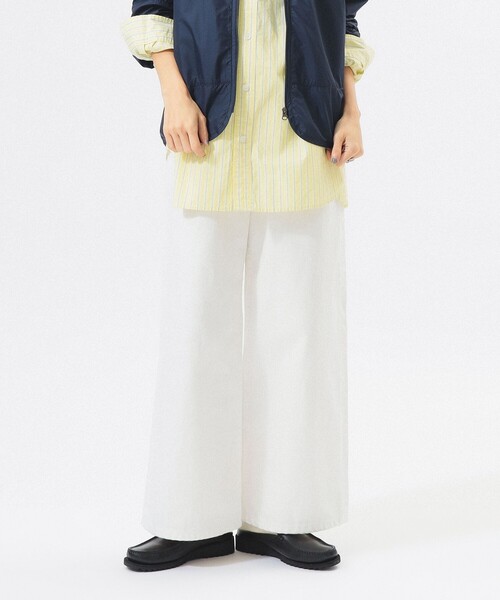 BEAMS BOY(ビームスボーイ)の「ワイド デニム パンツ(デニムパンツ・レディース・オフホワイト/インディゴブルー・0/1/2)」の17枚目の写真