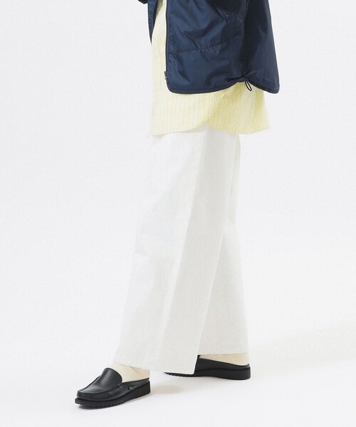 BEAMS BOY(ビームスボーイ)の「ワイド デニム パンツ(デニムパンツ・レディース・オフホワイト/インディゴブルー・0/1/2)」の16枚目の写真