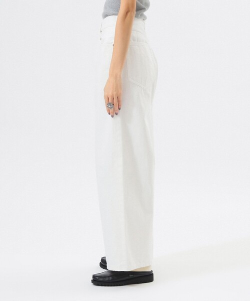 BEAMS BOY(ビームスボーイ)の「ワイド デニム パンツ(デニムパンツ・レディース・オフホワイト/インディゴブルー・0/1/2)」の14枚目の写真