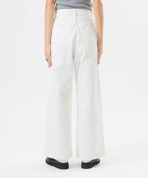 BEAMS BOY(ビームスボーイ)の「ワイド デニム パンツ(デニムパンツ・レディース・オフホワイト/インディゴブルー・0/1/2)」の13枚目の写真