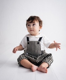 maarook | サッカーストライプbabyロンパース(ロンパース)