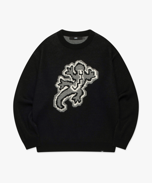 LMCの「LIZARD KNIT SWEATER black(ニット/セーター・レディース・その他・S/M)」の3枚目の写真