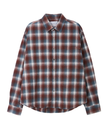 MIDSUN（ミッドサン）の「Sunset Check Shirt-Red（シャツ/ブラウス）」