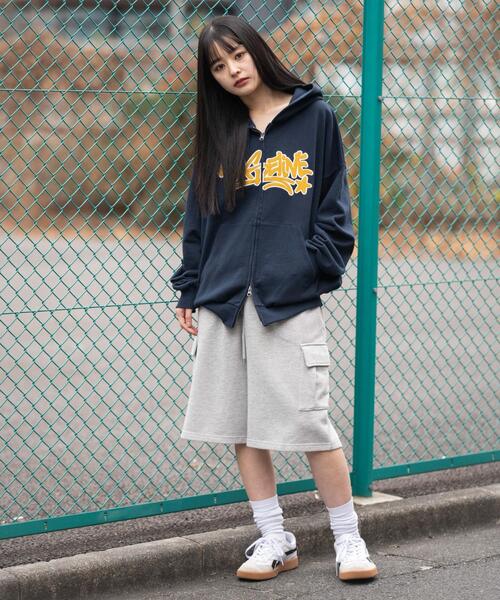 WEGO（ウィゴー）の「WEGO/【26年春夏新作】グラフィックZIPパーカー（パーカー・メンズ・ブラック/レッド/ブラウン/杢グレー/その他1/ネイビー・LARGE/MEDIUM/SMALL）」の15枚目の写真