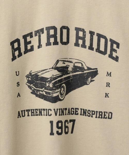 SHOO・LA・RUE（シューラルー）の「【100-150cm】プリントアソートベーシックロンT（Tシャツ/カットソー・キッズ・ベージュ/ブラック・10/11/12/13/14/15 ）」の12枚目の写真