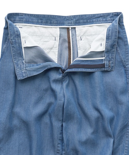 MEN'S BIGI（メンズビギ）の「テンセルダンガリーパンツ（その他パンツ・メンズ・ブルー/ブラック・02/03/04）」の6枚目の写真