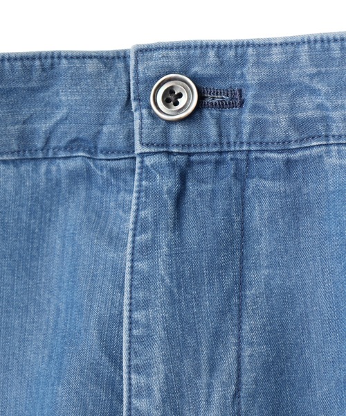 MEN'S BIGI（メンズビギ）の「テンセルダンガリーパンツ（その他パンツ・メンズ・ブルー/ブラック・02/03/04）」の4枚目の写真