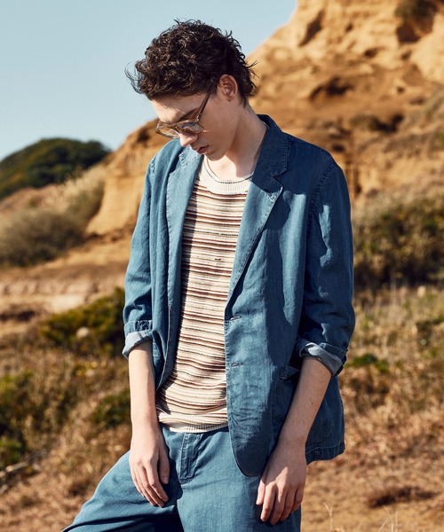 MEN'S BIGI(メンズビギ)の「テンセルダンガリーパンツ(その他パンツ・メンズ・ブルー/ブラック・02/03/04)」の15枚目の写真