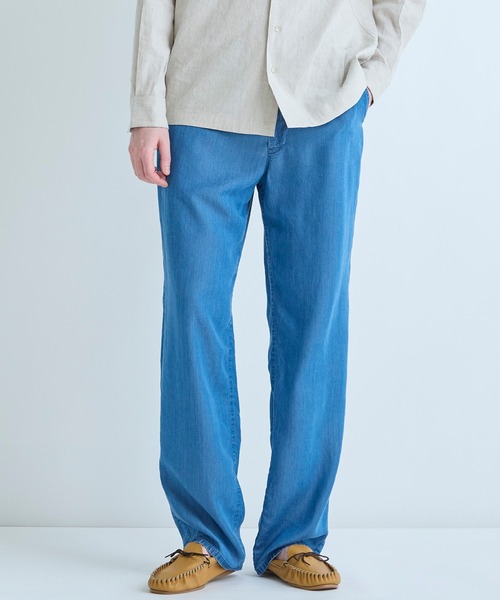 MEN'S BIGI(メンズビギ)の「テンセルダンガリーパンツ(その他パンツ・メンズ・ブルー/ブラック・02/03/04)」の17枚目の写真