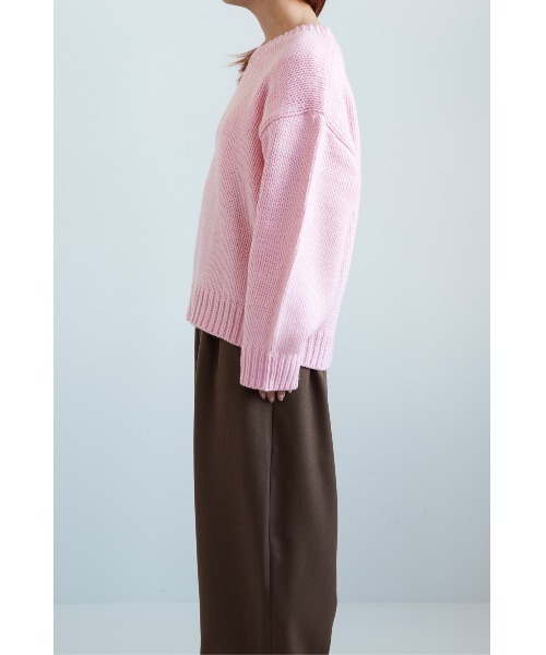HEART MARKET(ハートマーケット)の「ロービングニットプルオーバー(ニット/セーター・レディース・ホワイト/ピンク/サックスブルー・FREE)」の18枚目の写真