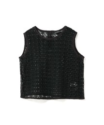 mizuiro ind レースクルーネックベスト