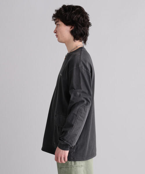 MANASTASH(マナスタッシュ)の「MANASTASH/マナスタッシュ/ARMOR L/S TOP(Tシャツ/カットソー・メンズ・ホワイト/ブラック/ピンク・S/L/M/XL)」の6枚目の写真