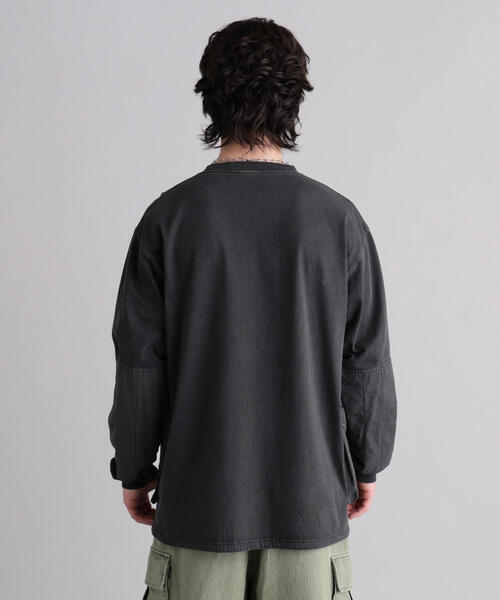 MANASTASH(マナスタッシュ)の「MANASTASH/マナスタッシュ/ARMOR L/S TOP(Tシャツ/カットソー・メンズ・ホワイト/ブラック/ピンク・S/L/M/XL)」の7枚目の写真