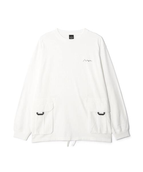 MANASTASH(マナスタッシュ)の「MANASTASH/マナスタッシュ/ARMOR L/S TOP(Tシャツ/カットソー・メンズ・ホワイト/ブラック/ピンク・S/L/M/XL)」の13枚目の写真