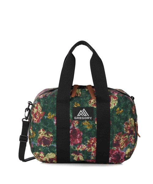 GREGORY（グレゴリー）の「クラシックダッフルXS CLASSIC DUFFEL XS ボタニカルタペストリー（ボストンバッグ・メンズ・レッド系その他・ONE SIZE）」の6枚目の写真