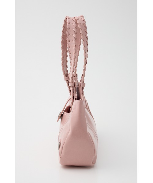 SLY（スライ）の「F/LEATHER STUDS BAG フェイクレザースタッズバッグ 春服（ハンドバッグ・レディース・ブラック/キャメル/ピンク・FREE）」の20枚目の写真