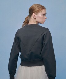 LOULOU WILLOUGHBY（ルルウィルビー）の「【LOULOU WILLOUGHBY】Ｖキリカエトレーナー（スウェット）」