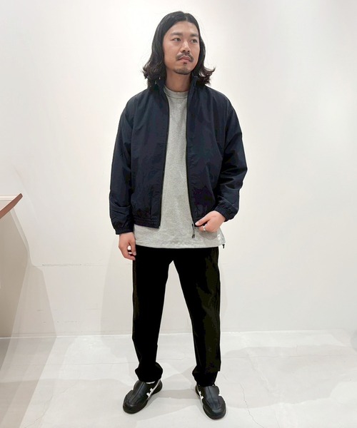 Grand PARK(グランドパーク)の「フルダルナイロン スタンドカラージップブルゾン(その他アウター・メンズ・ブラック/カーキ/ネイビー・L/M)」の21枚目の写真