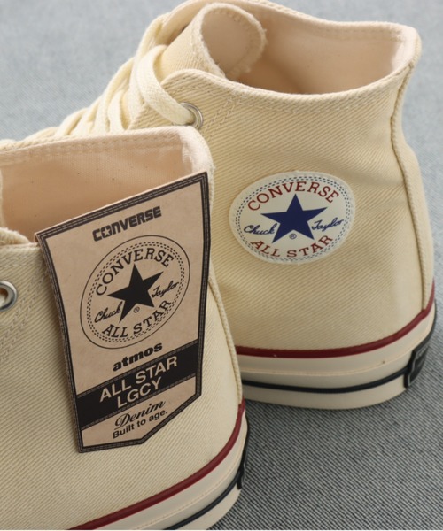 CONVERSE(コンバース)の「CONVERSE ALL STAR LGCY DENIM HI /ATMOS / コンバース オールスター レガシー デニム HI / アトモス【SP】(スニーカー・メンズ・ホワイト・24.5cm/26.5cm/27.5cm/30.0cm/23.0cm/24.0cm/25.0cm/26.0cm/28.0cm/27.0cm/25.5cm)」の8枚目の写真