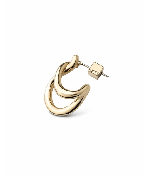 Lyvi(ライビィ)の「Layered Curve Piercing / 金属アレルギー対応(ピアス(両耳用)・レディース・シルバー/ゴールド・FREE)」の12枚目の写真