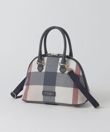 BLUE LABEL CRESTBRIDGE | クレストブリッジチェックPVCブガッティバッグ(ショルダーバッグ)