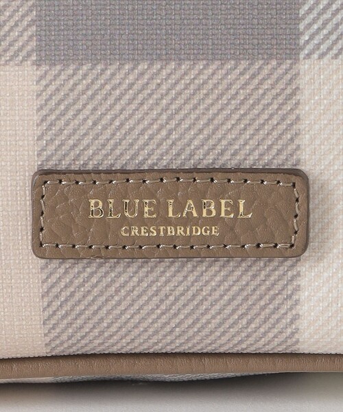 BLUE LABEL CRESTBRIDGE（ブルーレーベルクレストブリッジ）の「クレストブリッジチェックPVCブガッティバッグ（ショルダーバッグ・レディース・レッド/ベージュ系その他/ピンク系その他3・FREE）」の9枚目の写真