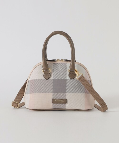 BLUE LABEL CRESTBRIDGE（ブルーレーベルクレストブリッジ）の「クレストブリッジチェックPVCブガッティバッグ（ショルダーバッグ・レディース・レッド/ベージュ系その他/ピンク系その他3・FREE）」の10枚目の写真