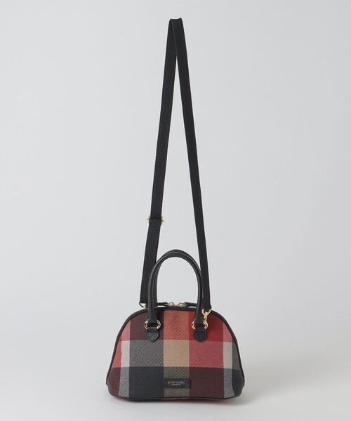 BLUE LABEL CRESTBRIDGE（ブルーレーベルクレストブリッジ）の「クレストブリッジチェックPVCブガッティバッグ（ショルダーバッグ・レディース・レッド/ベージュ系その他/ピンク系その他3・FREE）」の17枚目の写真