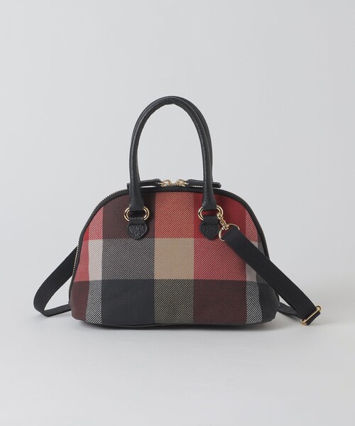 BLUE LABEL CRESTBRIDGE（ブルーレーベルクレストブリッジ）の「クレストブリッジチェックPVCブガッティバッグ（ショルダーバッグ・レディース・レッド/ベージュ系その他/ピンク系その他3・FREE）」の18枚目の写真