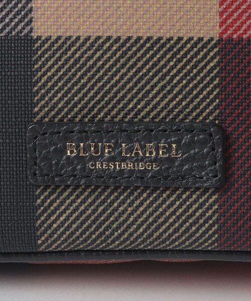 BLUE LABEL CRESTBRIDGE（ブルーレーベルクレストブリッジ）の「クレストブリッジチェックPVCブガッティバッグ（ショルダーバッグ・レディース・レッド/ベージュ系その他/ピンク系その他3・FREE）」の20枚目の写真