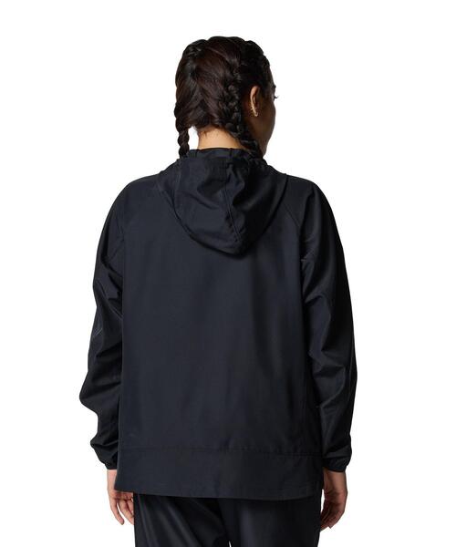UNDER ARMOUR(アンダーアーマー)の「UAノーライナー ウーブン フルジップ フーディー(トレーニング/レディース)(その他アウター・レディース・ブラック・M/XL/L/S)」の2枚目の写真