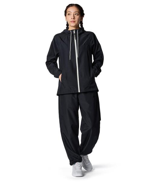 UNDER ARMOUR(アンダーアーマー)の「UAノーライナー ウーブン フルジップ フーディー(トレーニング/レディース)(その他アウター・レディース・ブラック・M/XL/L/S)」の3枚目の写真