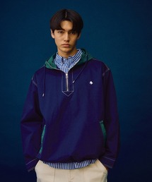 niko and｜ニコアンド（メンズ）のパーカー（ブルー・ネイビー/青色