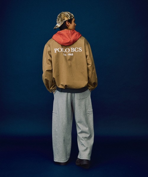 POLO BCS(ポロ ビーシーエス)の「【POLO British Country Spirit】アノラックパーカー(パーカー・メンズ・ネイビー/ベージュ・LARGE/MEDIUM)」の7枚目の写真