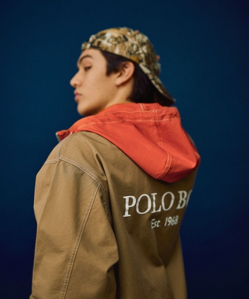 POLO BCS(ポロ ビーシーエス)の「【POLO British Country Spirit】アノラックパーカー(パーカー・メンズ・ネイビー/ベージュ・LARGE/MEDIUM)」の12枚目の写真