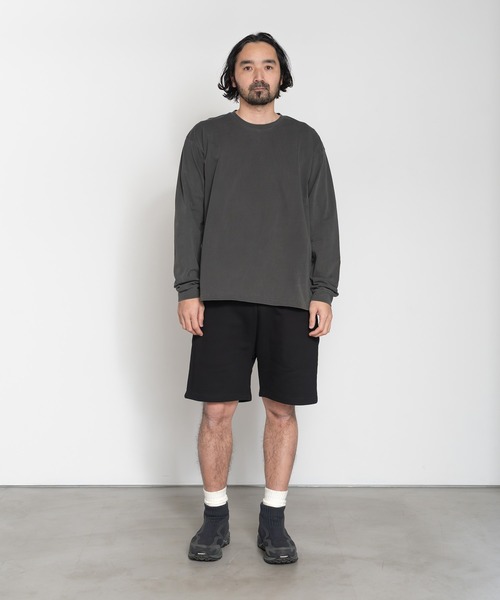 Knuu(ヌウ)の「Heavy Pigment Dye Long Sleeve T-Shirt(Tシャツ/カットソー・メンズ・ブラウン/ブラック/ライトブルー/グレー・X-SMALL/SMALL/MEDIUM/LARGE/X-LARGE/XX-LARGE)」の7枚目の写真