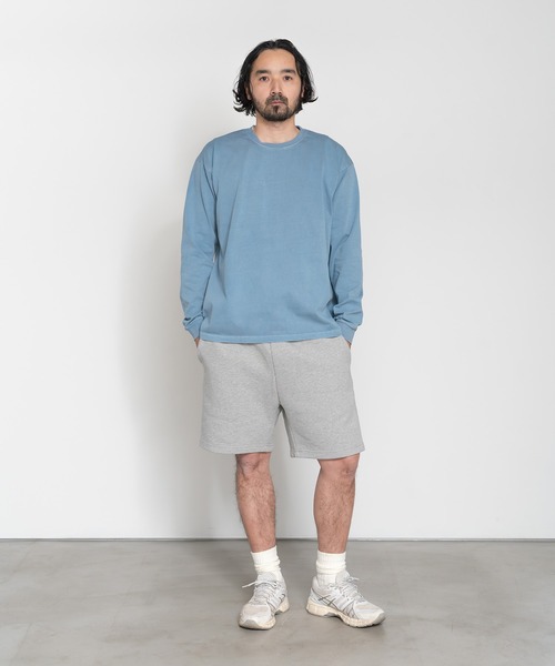 Knuu(ヌウ)の「Heavy Pigment Dye Long Sleeve T-Shirt(Tシャツ/カットソー・メンズ・ブラウン/ブラック/ライトブルー/グレー・X-SMALL/SMALL/MEDIUM/LARGE/X-LARGE/XX-LARGE)」の16枚目の写真