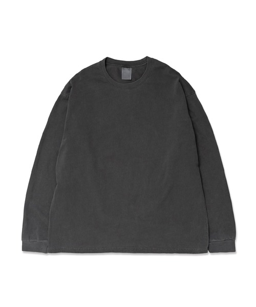 Knuu(ヌウ)の「Heavy Pigment Dye Long Sleeve T-Shirt(Tシャツ/カットソー・メンズ・ブラウン/ブラック/ライトブルー/グレー・X-SMALL/SMALL/MEDIUM/LARGE/X-LARGE/XX-LARGE)」の17枚目の写真