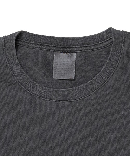 Knuu(ヌウ)の「Heavy Pigment Dye Long Sleeve T-Shirt(Tシャツ/カットソー・メンズ・ブラウン/ブラック/ライトブルー/グレー・X-SMALL/SMALL/MEDIUM/LARGE/X-LARGE/XX-LARGE)」の18枚目の写真