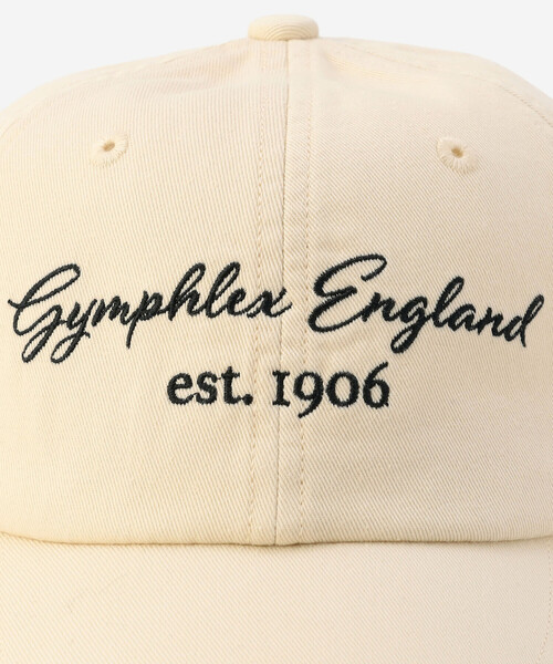 GYMPHLEX（ジムフレックス）の「Gymphlex | コットンチノ ロゴキャップ UNISEX（キャップ・レディース・アイボリー/ブラック/ネイビー・F）」の9枚目の写真