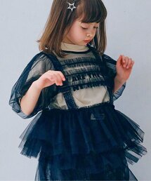 p.premier | チュールパフスリーブオーバートップス(その他トップス)