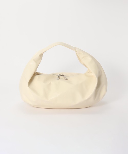 B.C STOCK（ベーセーストック）の「ワンハンドルBAG（ハンドバッグ・レディース・ブラック/ブラウン/ホワイト・FREE）」の2枚目の写真