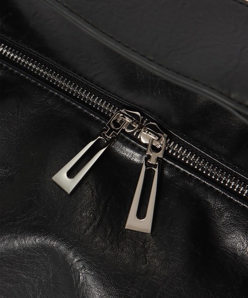 B.C STOCK（ベーセーストック）の「ワンハンドルBAG（ハンドバッグ・レディース・ブラック/ブラウン/ホワイト・FREE）」の9枚目の写真