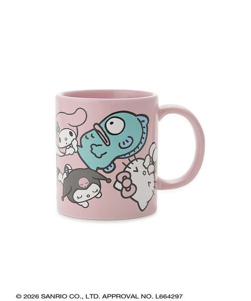 sanrio house（サンリオハウス）の「sanrio house オリジナルアートマグカップ（グラス/マグカップ/タンブラー・レディース・ピンク・F）」の2枚目の写真
