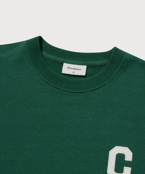 COVERNAT（カバーナット）の「Cロゴ スウェット グリーン（スウェット・レディース・その他・SMALL/MEDIUM/LARGE/X-LARGE/XX-LARGE/X-SMALL）」の6枚目の写真