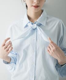 URBAN RESEARCH | スカーフ付きワイドショートシャツ(シャツ/ブラウス)