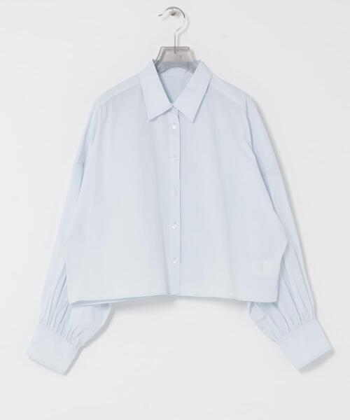 URBAN RESEARCH（アーバンリサーチ）の「スカーフ付きワイドショートシャツ（シャツ/ブラウス・レディース・ブルー系その他/ストライプ・FREE）」の10枚目の写真