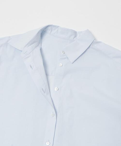 URBAN RESEARCH（アーバンリサーチ）の「スカーフ付きワイドショートシャツ（シャツ/ブラウス・レディース・ブルー系その他/ストライプ・FREE）」の11枚目の写真