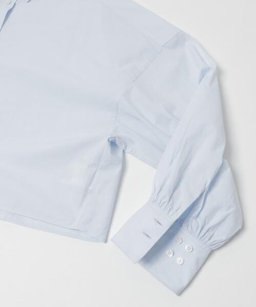 URBAN RESEARCH（アーバンリサーチ）の「スカーフ付きワイドショートシャツ（シャツ/ブラウス・レディース・ブルー系その他/ストライプ・FREE）」の12枚目の写真