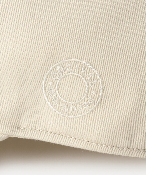 ORCIVAL(オーシバル)の「ORCIVAL | ツイル コードキャップ UNISEX(キャップ・レディース・ベージュ系その他/ネイビー・F)」の10枚目の写真